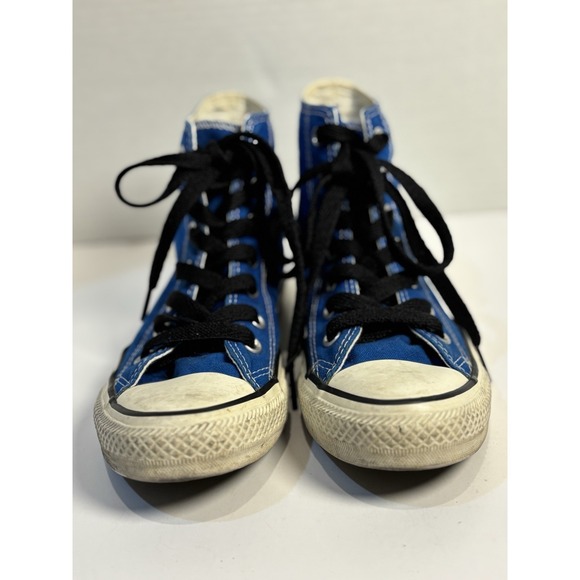 Converse Chuck Taylor All Star Women's Size 4 Rush Blue High Top Lace Up Sneaker - Picture 3 of 6